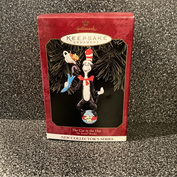 NWT Vintage Hallmark 1999 Keepsake Ornament “The Cat in the Hat” - Picture 10 of 11
